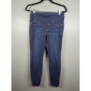 Rock & Republic Fever Skinny Jeans Women's 10 Dark Wash Stretch Denim